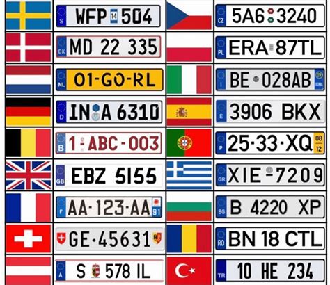 europäische autokennzeichen